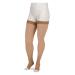 JUZO 20-30 mmHg Basic Thigh OT Short Silicone Beige Size: V (4411AGSBSH14-V)
