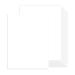 100 Sheets White Cardstock 8.5 x 11 Thick Paper  Goefun 80lb Card Stock Printer Paper for Invitations  Menus  Wedding  DIY Cards white 8.5x11