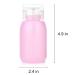 Acetone Pump Dispenser 2 Pack - 200ml Empty Pump Bottle for Nail Polish & Makeup Remover - INFILILA Push Down Pump for Alcohol - Toner Dispenser - Buy Online on GoSupps.com
