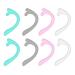 4 pairs of hooks on the earplug ear protection hook ear protection hook ear protection tape.
