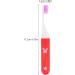 Healvian 5ST Eco-Friendly Charcoal Travel Toothbrush - Reusable Foldable & Extra Soft for On-the-Go Oral Care - Buy Online on GoSupps.com