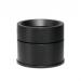 Capsule de caf r utilisable en plastique noir compatible avec diff rentes machines caf - 6 8 x 5 5 cm