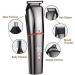 Electric Beard Trimmer 6 in 1 - Professional Grooming Kit Washable Low Noise LED Display USB Rechargeable - International Shipping Available - Buy Online on GoSupps.com