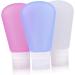 Luxshiny 3pcs Refillable Bottles Shower Gel Bottles Travel Shampoo Containers Leakproof Containers White Size 1x3pcs Whitex3pcs - Buy Online on GoSupps.com