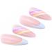 French False Nails Pink Heart Press on Nails Ballerina Acrylic Stick on Nails Almond Fake Nails 24pcs for Women and Girls (Color : Pink Size : A) - Buy Online on GoSupps.com