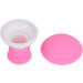 Yosoo Skin Firming V Shape Exerciser - Silica Gel Jaw Exerciser for Nasolabial Folds - Pink - Buy Online on GoSupps.com