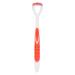 Tongue scraping scraper cleaner ergonomic bad breath removal cleaning brushes brush mouthpiece cleaning tools maintenance of oral health blue red