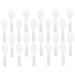 Hakidzel 20 pieces toothbrush household toothbrush portable toothbrushes prison household toothbrush mini size toothbrushes mini travel toothbrush