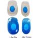 Gel Insole Silicone Heel Cushions - Pain Relief & Support for Women - Padded Shoe Inserts for Comfortable Feet Care - Buy Online on GoSupps.com