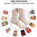 Buy Chrome Silicone Feet Care Socks - Moisturizing Gel Heel Protectors for Cracked Skin | Pink - International Shipping Available  - Buy Online on GoSupps.com