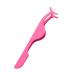 1 Pc False Eyelashes Tweezer Fake Eye Lash Applicator Makeup Tools Auxiliary Curler Mink Eyelashes Professional Tweezer Tools(Pink)