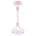 Jade Roller Double Head Rose Quartz - Slimming Face Beauty Massage Roller in Rose Gold | Shop Internationally - Buy Online on GoSupps.com