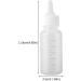 Cat Nursing Bottle 50ml Newborn Animal Nursing Care Set Milk Feeding Bottle with Replacement Nipples for Pet Supply Dog Cat KittenFeeders - Buy Online on GoSupps.com