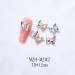 3D Nail Art Rhinestone Crystal AB Butterfly Charms Sparkle Nail Decoration Jewerlry Hand Craft DIY Accessories (MJ02) - Buy Online on GoSupps.com