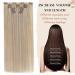 Buy 16 Ash Blonde Clip-in Hair Extensions - Real Remy Human Hair 7pcs Perfect for Mother's Day Seamless PU Clips - Buy Online on GoSupps.com