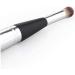 Multifuktion Double head Makeup Brush Professional Wood Handle Powder Brush Smooth Brush for Blush Eye Face Powder Cosmetics Black and Sliver Brush - Buy Online on GoSupps.com