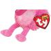 TY 2004869 Flamingo Beanie Stuffed Animal - Multicolored Heart Design - Dainty - Buy Online on GoSupps.com