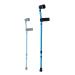 Crutches for Adults Medical Forearm Crutch 10 Stops Adjustable Comfortable On Wrist Foldable Crutch Shock Absorbing Comfy Grip for Men Women and Teens decorate Warm life Selfless dedication