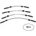 4pcs Silicone Eyeglass Strap Holder | Adjustable Glasses Retainer & Sunglasses Strap for Secure Fit - Buy Online on GoSupps.com