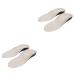 GLEAVI 2 Pairs Children's Arch Insoles Arch Correction Insoles Shock-Absorbing Cushions Shoe Inserts Kids Shoe Insoles Kids Insoles for Shoes Arch Correction Shoe Pads Kids Flatfoot Pads