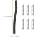 Frcolor Face Razor Set - Portable Eyebrow Trimmer & Replacement Blades | Painless Hair Removal Beauty Tool - Buy Online on GoSupps.com