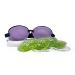 Eye Eco Tranquileyes XL Warm Compress with Microwavable Beads for Severe Dry Eye Relief (Lavender)