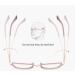 Buy Anti Glare Oversized Blue Light Blocking Cat-Eye Readers +2.00 - Stylish Pink Eyeglasses for Eye Protection - Buy Online on GoSupps.com
