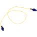 Noise Isolating Earplugs for Studying & Sleeping | Blue Noise Cancelling Earplugs with Cord - Shop Now - Buy Online on GoSupps.com