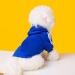 Ducomi Dog Sweater with Hood - Soft & Warm for All Breeds - XS Blue - Ideal Pet Clothing - Buy Online on GoSupps.com