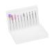 VINTORKY professional nail drill bits for acrylic nails acrylic nail drill bits nail file drill bits manicure ectric nail buffer bits file bits under nail cleaner tool dedicated gel Size 1 As Shown