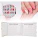 Professional 120 Colors Nail Art Color Card Nail Polish Gel Color Display Book Manicure Tool (Birds singing and flowers fragrant 120 color card) - Buy Online on GoSupps.com