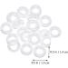 Garneck 36th Anti-Slip Ring for Glasses - Silicone Ear Locks for Round Glasses & Schnapps Holders | Slip-Resistant Bracket Tips & Earring Frames - Buy Online on GoSupps.com