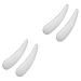 Didiseaon 4 Pcs Cosmetic Spatula Mini Spatula Cosmetics Spatulas Reusable Metal Makeup Spatula Lip Balm Spatula Lotion Spatula Foundation Spatula Face Cream Scoop Makeup Scoop Spatula 1 g (Pack of 1) As Shownx2pcs