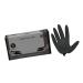 TOPMED ETS Nitrile Gloves Disposable Extra Strength Gloves Powder-Free Latex-Free Non-Sterile Black 100-Count Medium