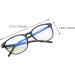 Faruta Blue Light Blocking Glasses - Black Frame Anti-Glare Computer & Gaming - 2 Pairs for Reduced Eye Strain & Enhanced Comfort - Buy Online on GoSupps.com