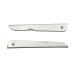 Lurrose 6pcs Foldable Stainless Steel Nail Files - Portable Double-sided Manicure Tools (Silver) - Buy Online on GoSupps.com