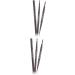 FOMIYES 2pcs 2 1 Eyebrow Pen Double Headed Eyebrow Eye Brow Brush Eyebrow Brush Water Proof 3d 1 count (Pack of 1) As Shownx2pcs - Buy Online on GoSupps.com