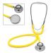 Accessotech Pro Dual Head EMT Stethoscope for Doctor Nurse Vet Medical Student Health Blood Yellow