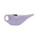 NETI POT Nasal Wash Jug Ceramic Neti Jug with Mandala (Silver) Jug for Nasal Rinse Nose Shower Nethi Pot Lilac/Silver Mandala