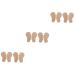 FOMIYES 6 Pairs Non-Slip Stickers Insoles Inserts Skid- Resistance Shoes Pads Gel Shoe Inserts Metatarsal Cushion Cushions Grips Leather Sandals Sole Pad