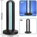 UVILIZER Tower - Portable UV Light Sanitizer Lamp w/ Remote Control | 38W UVC Disinfection Bulb | Kills Germs, Bacteria, Virus | For Home, Baby Room, Office | USA - Buy Online on GoSupps.com