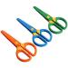 3PCS Kids Plastic Toddler Safety Scissors Set for Preschool Training & Crafts - Includes 3 Training Scissors and 60 Sheets of Kids Paper Cuts - Buy Online on GoSupps.com