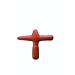 Longway Buddha massage cross one-piece cross fascia tool massage aid Asian massage wood as massage aid trigger point massage