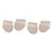 NOLITOY 2 Pairs Forefoot Pads Dance Socks Foot Protector Ballet Toe Protector