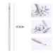 1500 Self-Adhesive Rhinestones - 6 Sizes for Nail Art DIY and Clothing | Includes Tweezers & Picking Pen - Buy Online on GoSupps.com