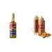 Torani Vanilla Bean Flavour Syrup 750 Milliliter & Caramel Squeeze Sauce 16.5 Fluid Ounce Flavour Syrup + Squeeze Sauce