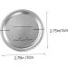 POPETPOP 120 Pcs Mason Jar Lids Canning Lids Mason Jar Strainer Lid Glass Jars Lids Sprouting Wide Mouth Lids Mason Jar Sealed Tool Coffee Stuff Mason Jar Covers Split Sealing Cap Tinplate Silverx4pcs 7X7X0.2CMx4pcs - Buy Online on GoSupps.com