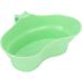 FILFEEL Bassin Vomi en Plastique Bassin Vomissements Bol de Recyclage incurv pour Soins Bucco-dentaires avec Bouche Large pour Patients g s Alit s Nettoyage Buccal Vert - Buy Online on GoSupps.com