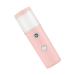 VINTORKY Facial Humidifier Mini Humidifier Skin Moistener Facial Mist Sprayer Nano Misting Sprayer Pink Abs