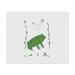 Azeeda 2 x Frog Under a Shooting Star Microfiber Cleaning Cloths (LC00022249)